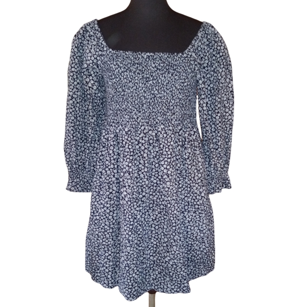 Lucie  Smocked Mini Dress